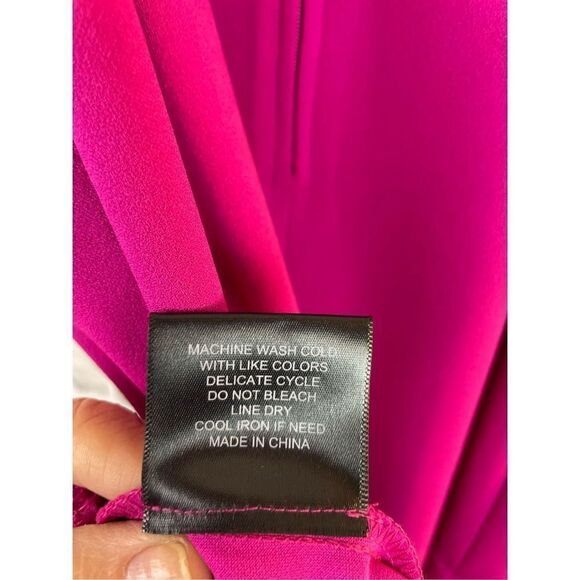 CRYSTAL DOLLS Juniors Pink Zippered Flounce Dress Size 11 New Barbie Core - Picture 6 of 8